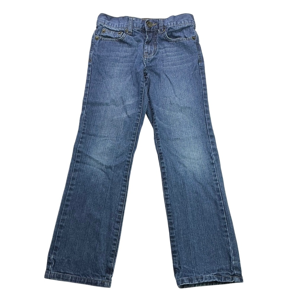 Epic Threads Blue Jeans Kids Size 10 Straight Leg Medium Wash Denim